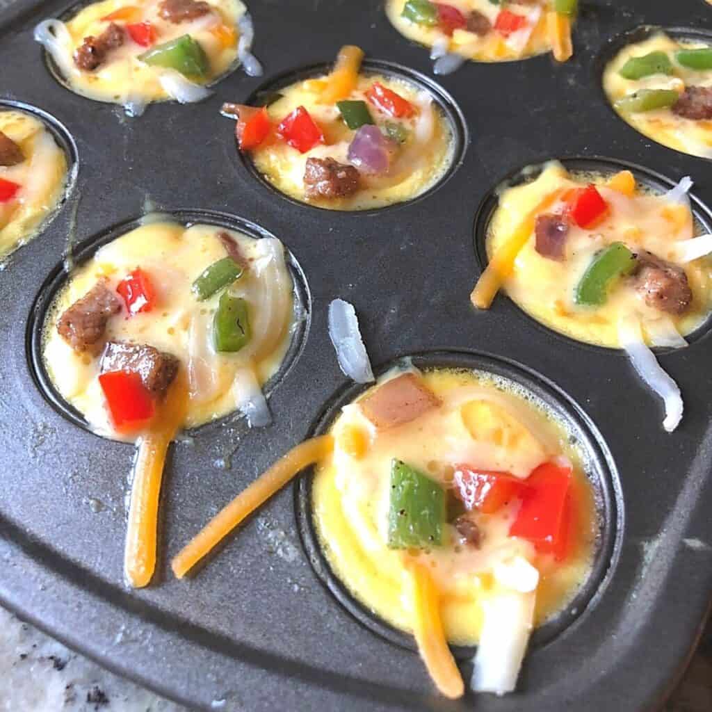 Mini Homemade Egg Bites Aleka's GetTogether