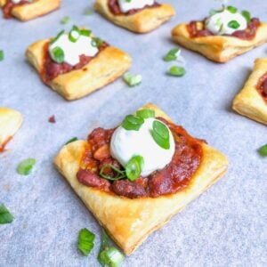 hormel chili appetizer puff pastry squares