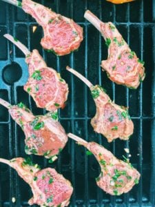 Grilled Lamb Chops With Tzatziki