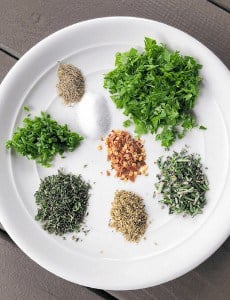 bread dipping oil spices