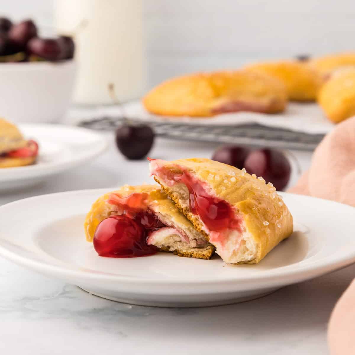 Sweet dessert empanadas.