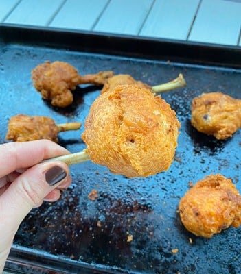 fried chicken lollipops without sauce