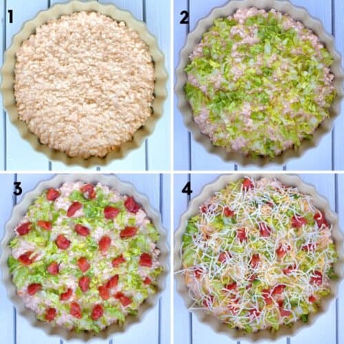 EASY Cold Taco Dip NO Cream Cheese! Aleka's GetTogether