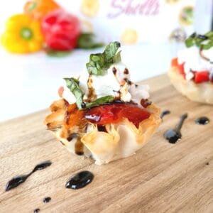 Tomato Ricotta Phyllo Cups - Away From the Box