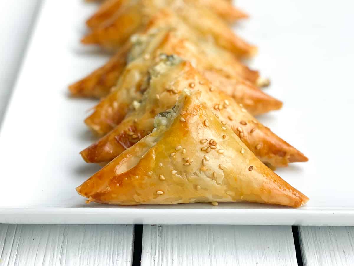 SPANAKOPITA/ Ricetta light / Pasta fillo / Greek recipe! Phyllo dough  triangles /Arte&Cucina 