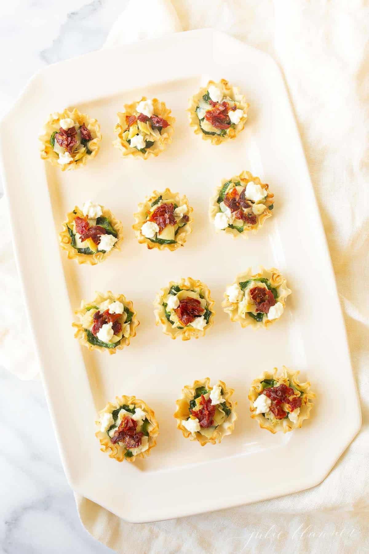 Easy Savory Canapés For Parties - Aleka's Get-Together