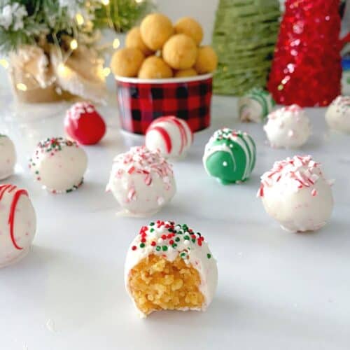 Moist Christmas Cake Balls (My Most Requested Holiday Dessert)| Aleka's
