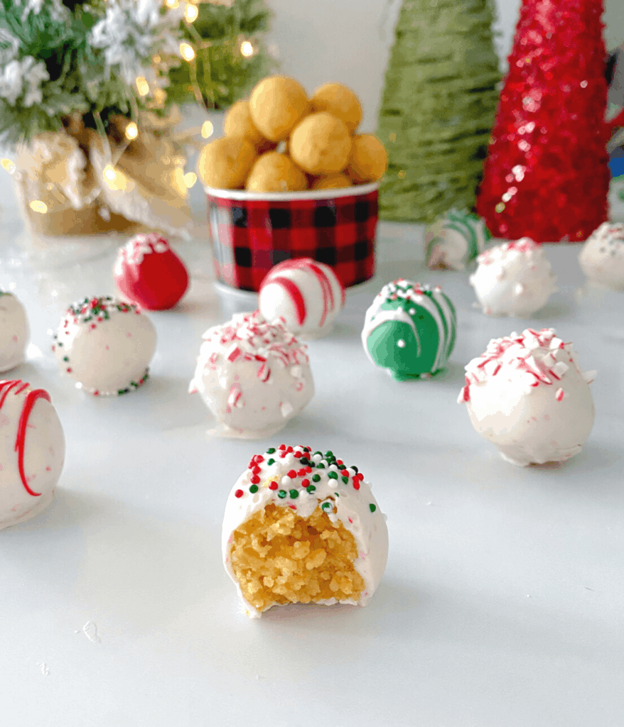 Moist Christmas Cake Balls (My Most Requested Holiday Dessert) Aleka's GetTogether