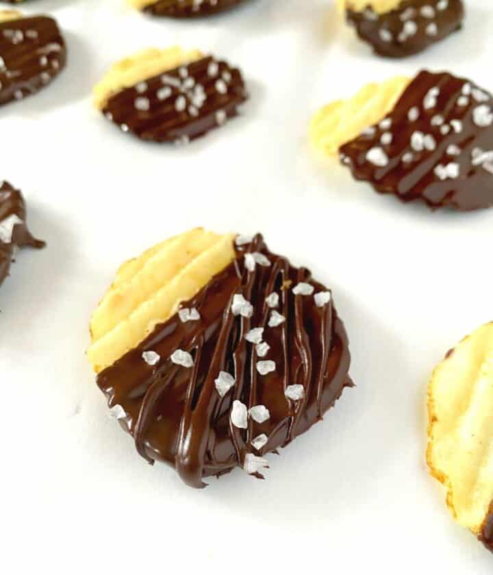 Chocolate Covered Potato Chips Recipe Aleka's GetTogether