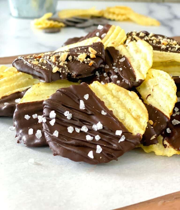 Chocolate Covered Potato Chips Recipe - Aleka's Get-together