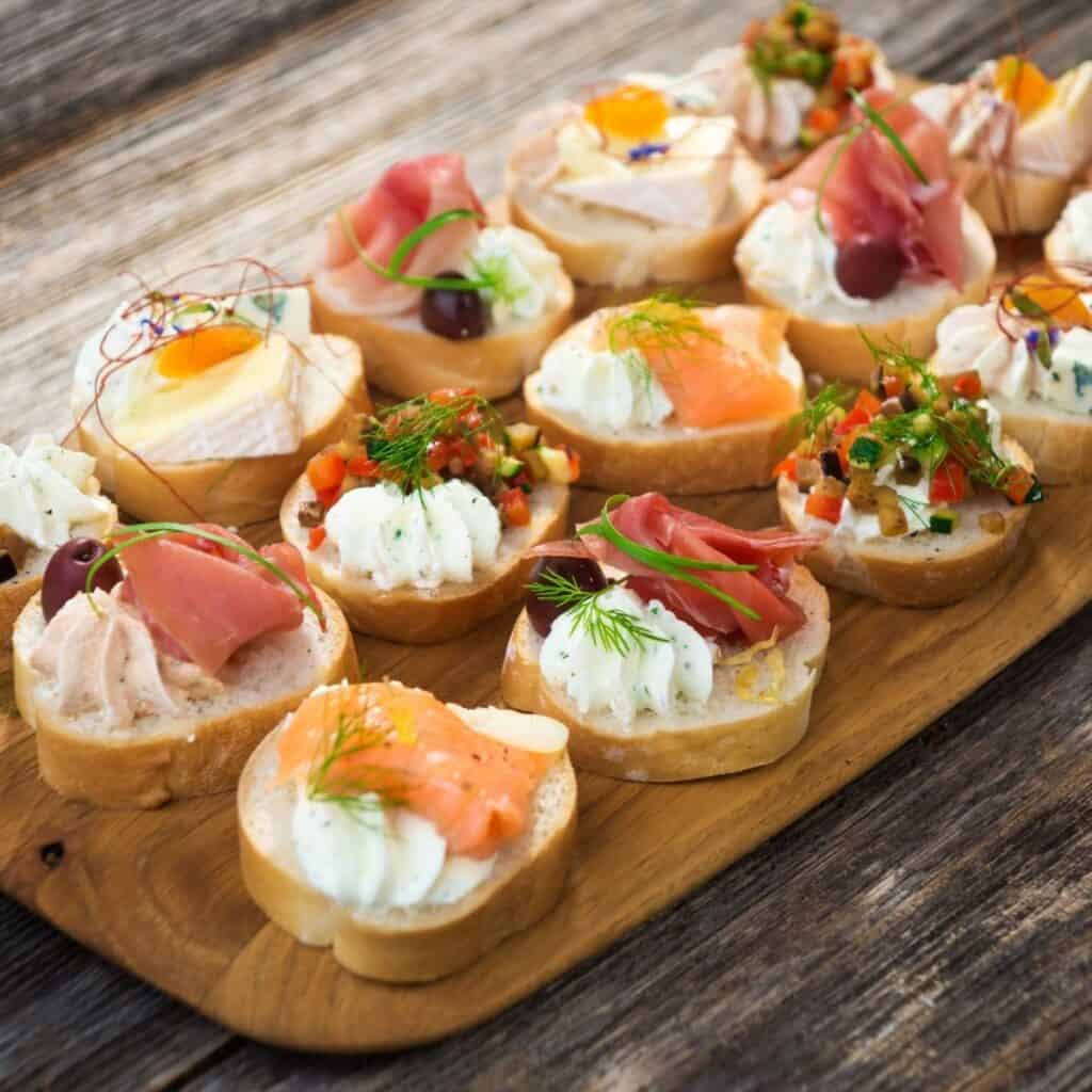 Finger Food Menu Ideas