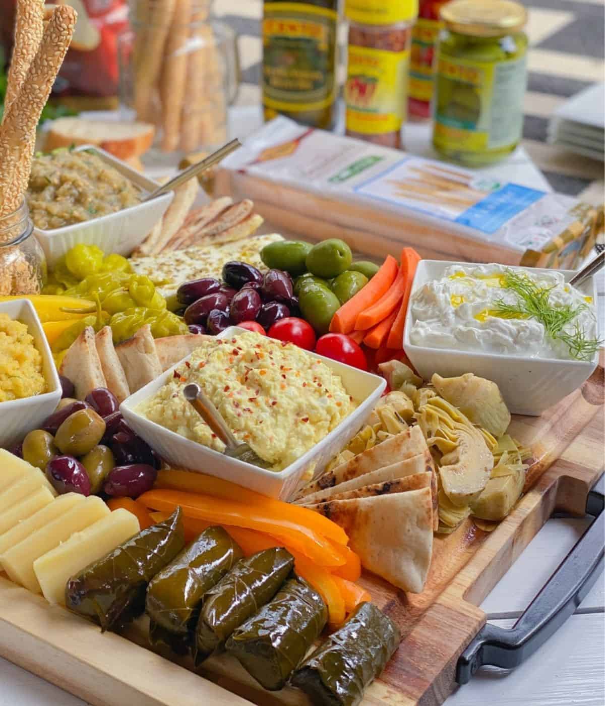 The ULTIMATE Greek Meze Platter Appetizer Spread Aleka s Get Together