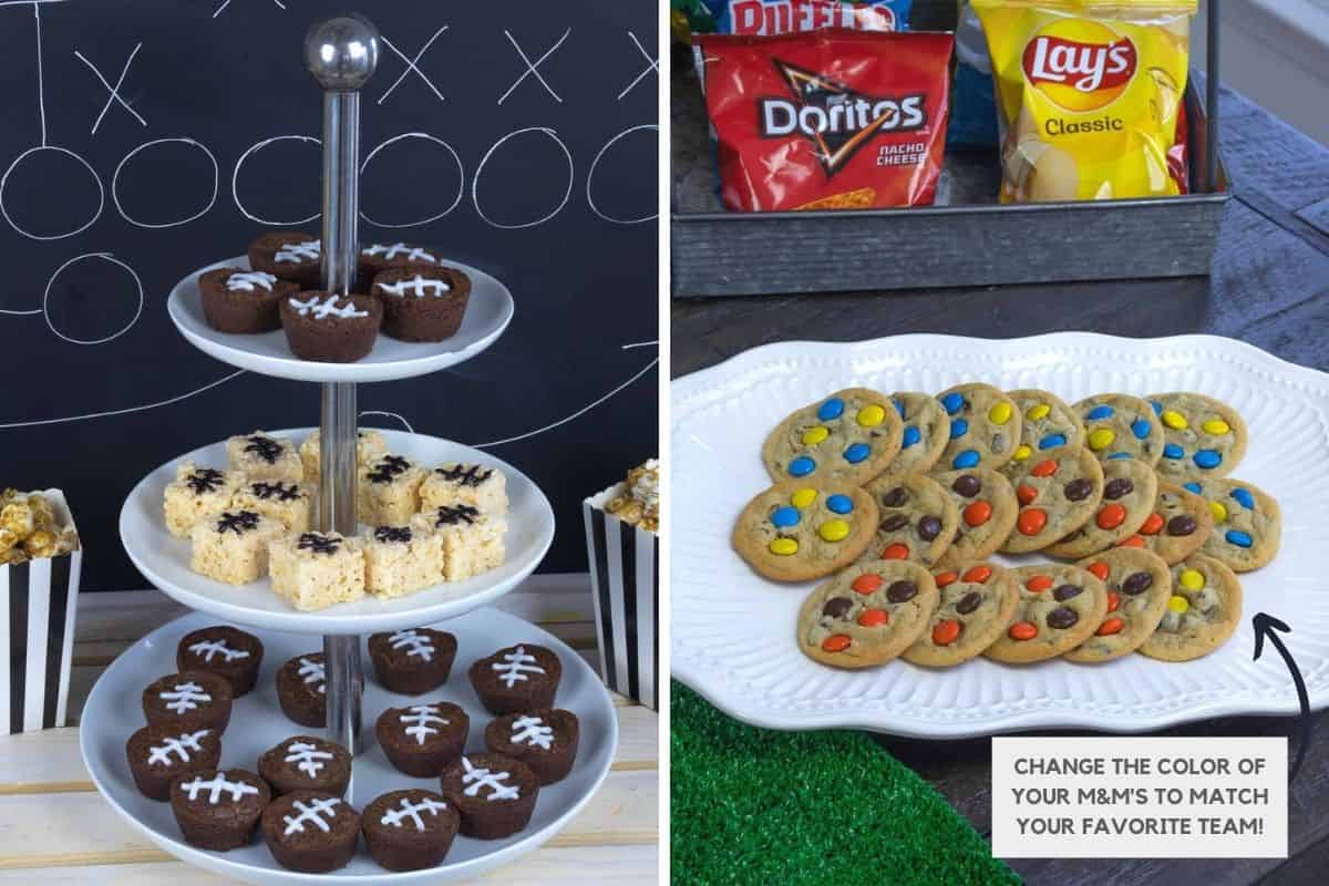 Super Bowl dessert ideas for a watch party.