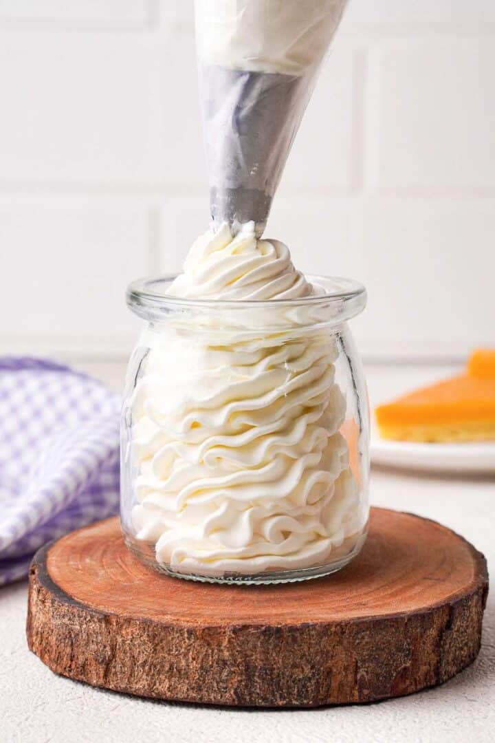 Bourbon Whipped Cream - Aleka's Get-Together