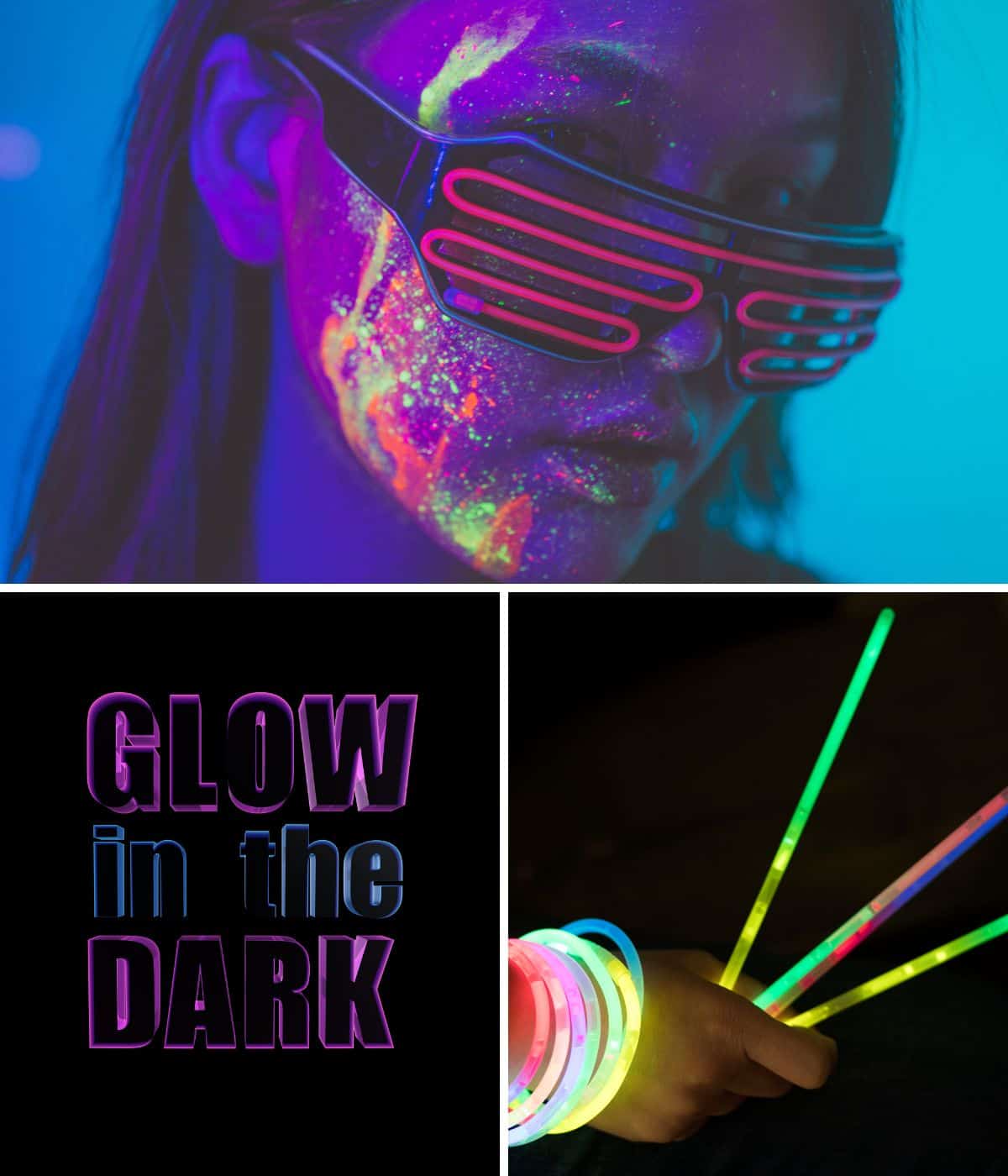 Glow in the dark party.