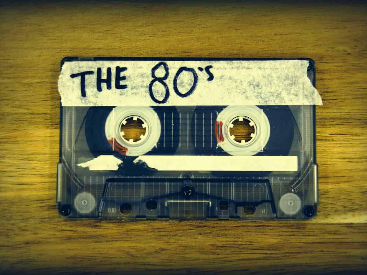 1980's cassette tape.