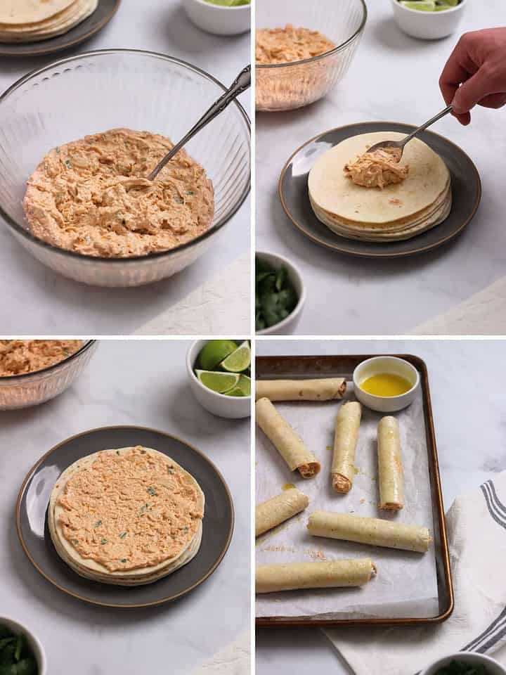 Delicious Chicken Flautas Recipe Aleka's GetTogether