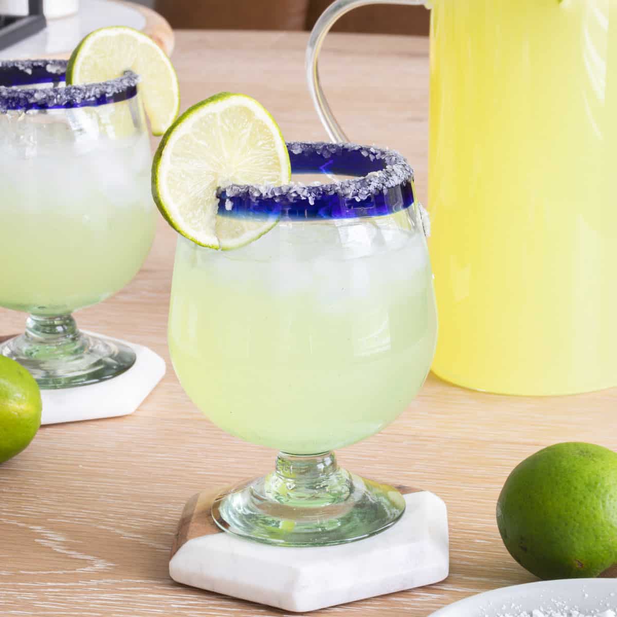 Pitcher Style Margaritas for a Crowd Recipe - Pinch of Yum