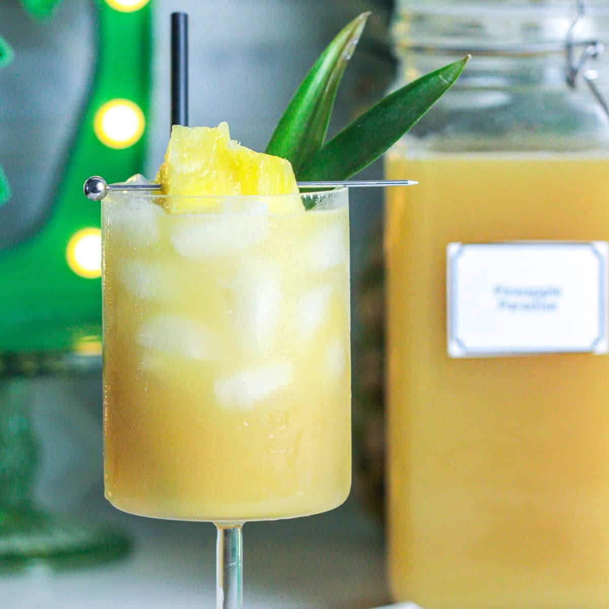 Pineapple drink.