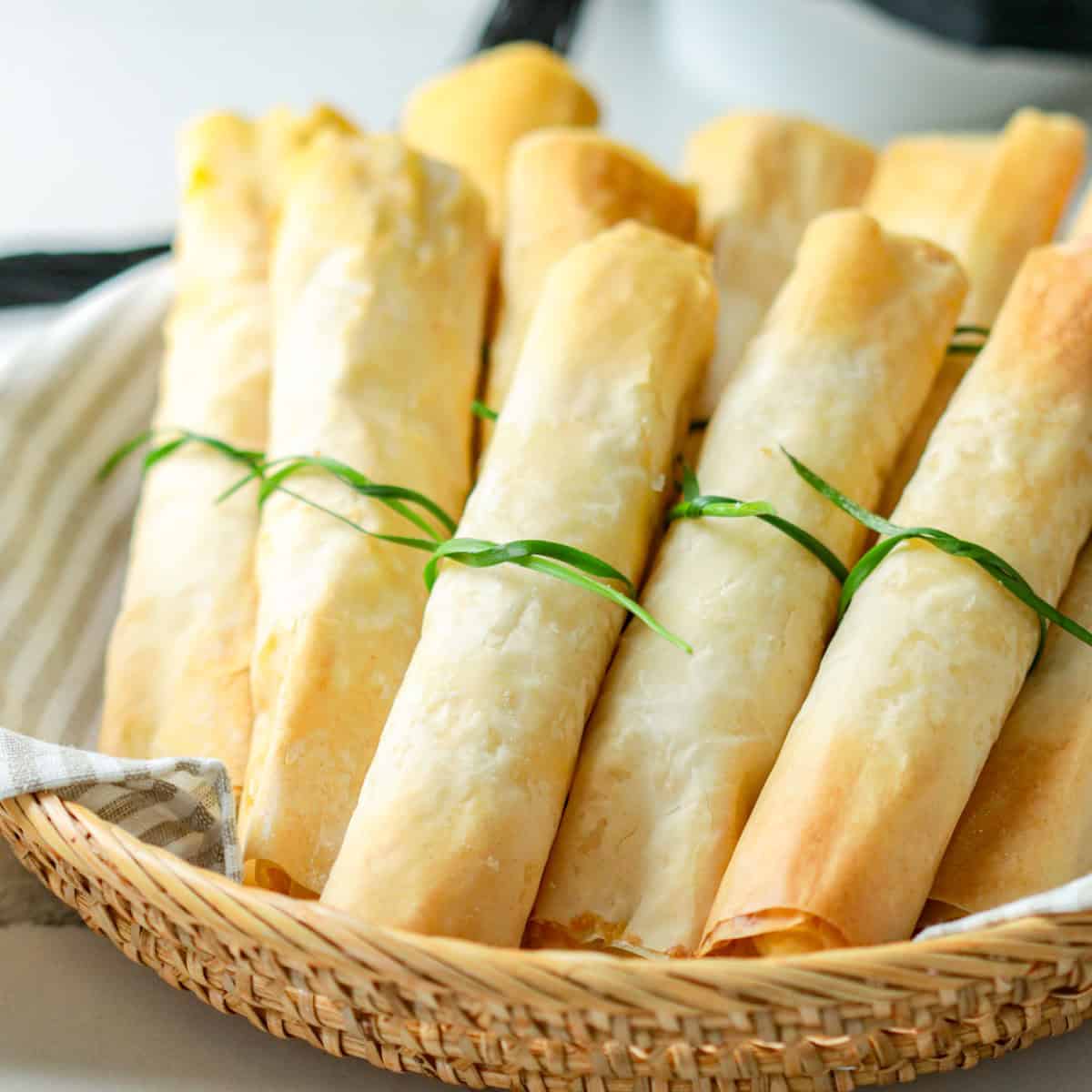 Phyllo diplomas for graduation.