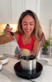 Fried Burrata Cheese - Aleka's Get-Together