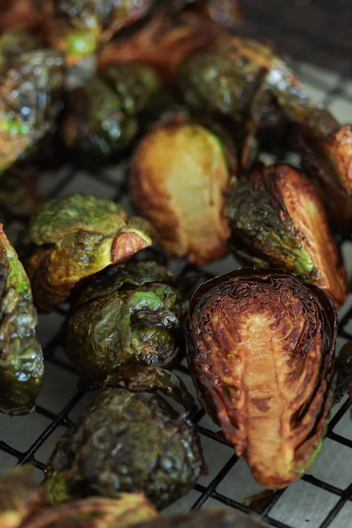 Fried brussels sprouts.